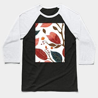 Chromatic Botanic Abstraction #37 Baseball T-Shirt